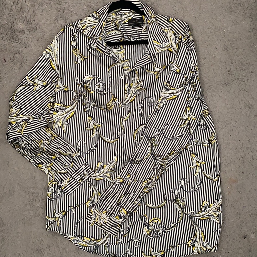 Zara button down shirt
